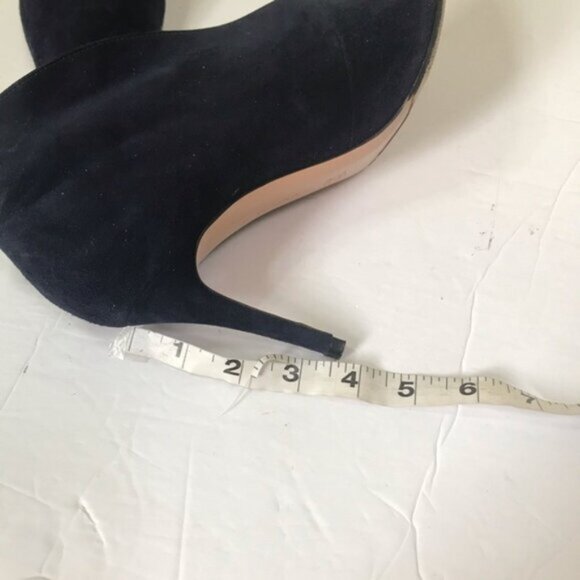 Gianvito Rossi Vamp Suede 85 Ankle Shoes Heels Pointy Toes Ankle Boot Booties 39 - Picture 16 of 16